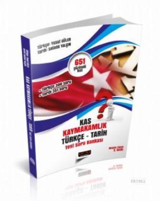 KAS Kaymakamlık Sınavı Türkçe-Tarih Test Soru Bankası Savaş Yayınları 2020