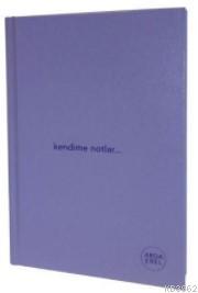 Kendime Notlar Arda Erel Defter (Lila Ciltli)