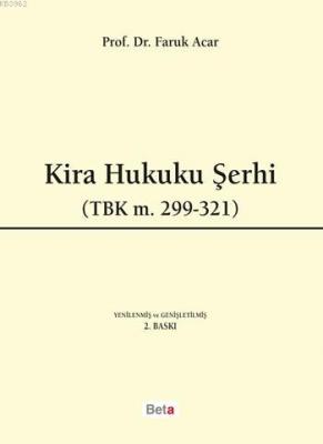 Kira Hukuku Şerhi Faruk Acar