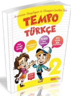 Kırmızı Beyaz Yayınları 2. Sınıf Tempo Türkçe Kırmızı Beyaz Kolektif
