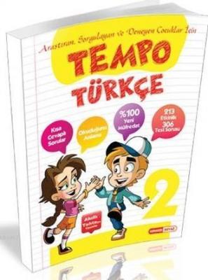 Kırmızı Beyaz Yayınları 2. Sınıf Tempo Türkçe Kırmızı Beyaz