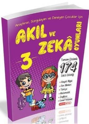 Kırmızı Beyaz Yayınları 3. Sınıf Akıl ve Zeka Oyunları Kırmızı Beyaz
