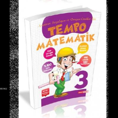 Kırmızı Beyaz Yayınları 3. Sınıf Tempo Matematik Kırmızı Beyaz Kolekti