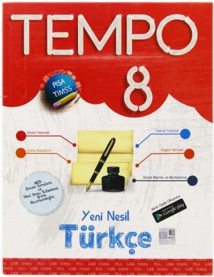 Kırmızı Beyaz Yayınları 8. Sınıf LGS Tempo Yeni Nesil Türkçe Kırmızı B