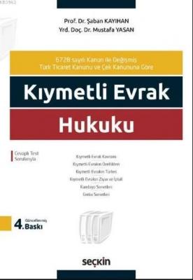 Kıymetli Evrak Hukuku