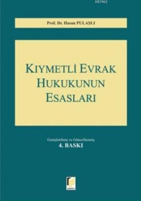 Kıymetli Evrak Hukukunun Esasları