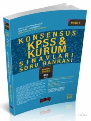 Konsensus KPSS Anayasa Hukuku Soru Bankası Ahmet Nohutçu