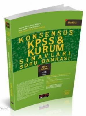 Konsensus KPSS İdare Hukuku Soru Bankası
