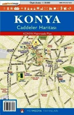 Konya Caddeler Haritası Kolektif