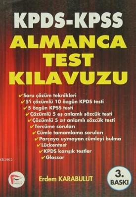 KPDS KPSS Almanca Test Kılavuzu Erdem Karabulut