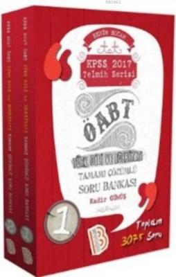 KPSS 2017 ÖABT Türk Dili ve Edebiyatı Tamamı Çözümlü Soru Bankası Set 