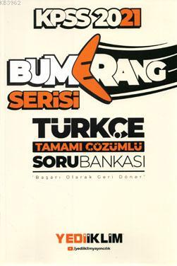 KPSS 2021 Bumerang Serisi Türkçe Soru Bankası Kolektif