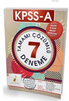 KPSS A Grubu Tamamı Çözümlü 7 Deneme 2018