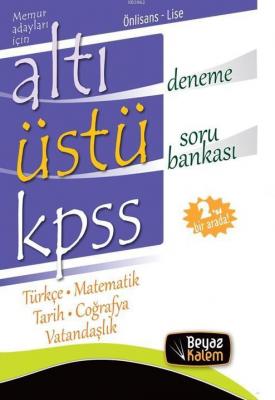 Kpss Altı Üstü Deneme ve Soru Bankası Lise ve Önlisans 10 Deneme 2013 