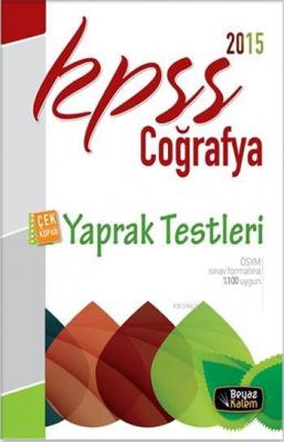 KPSS Coğrafya Çek Kopar Yaprak Test 2015 Kolektif