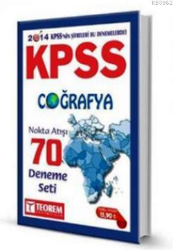 KPSS Coğrafya Nokta Atışı 70 Deneme Seti Kolektif