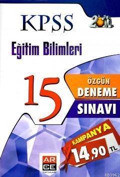 KPSS Eğitim Bilimleri 15 Özgün Deneme Sınavı