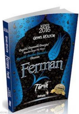 Kpss Genel Kültür Ferman Tarih