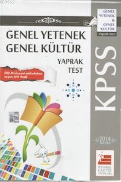 KPSS Genel Kültür Genel Yetenek Yaprak Test
