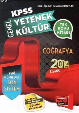 KPSS Genel Yetenek - Genel Kültür Coğrafya Tek Konu Kitabı Hasan Can O