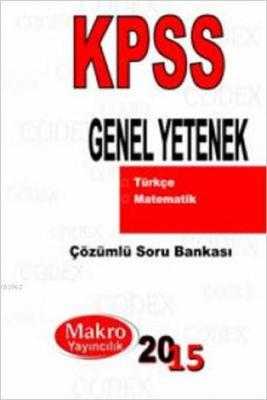 KPSS Genel Yetenek Soru Bankası