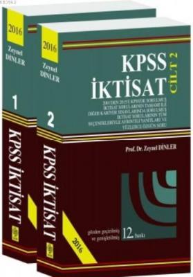 Kpss İktisat Cilt (2 Takım) Zeynel Dinler