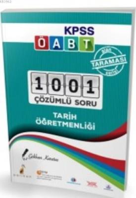 KPSS ÖABT Tarih Öğretmenliği Alan Taraması Serisi 1001 Çözümlü Soru