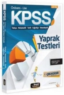 KPSS Ön Lisans Lise Çek Kopar Yaprak Test 2016 Kolektif