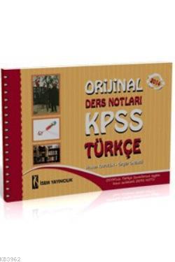 KPSS Orjinal Türkçe Ders Notları Komisyon