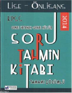 KPSS Soru Tahmin Kitabı Lise - Önlisans Genel Yetenek Genel Kültür Tam