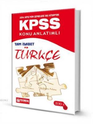 KPSS Tam İsabet Türkçe Konu Anlatımlı Harun Kandemir