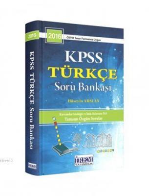 KPSS Türkçe Soru Bankası 2016 Kolektif