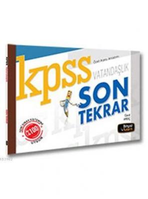 KPSS Vatandaşlık Son Tekrar Özet Konu Anlatımı 2015