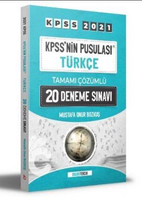 KPSS'nin Pusulası Türkçe Tamamı Çözümlü 20 Deneme Sınavı Mustafa Onur 