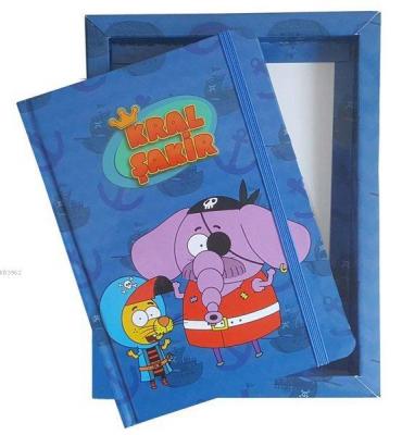 Kral Şakir Defter Lastikli 3 Sert Kapak