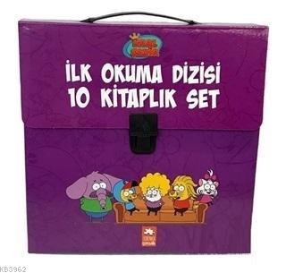 Kral Şakir İlk Okuma Kitaplari Çantali Set (10 Kitap Takım) - Mor Varo