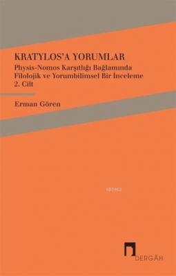 Kratylos'a Yorumlar 2. Cilt Erman Gören
