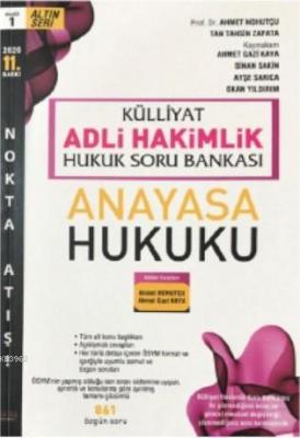 Külliyat Anayasa Hukuku Soru Bankası Adli Hakimlik