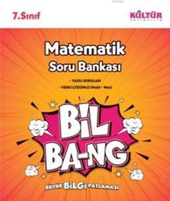 Kültür Yayınları 7. Sınıf Bil Bang Matematik Soru Bankası Kültür Kolek