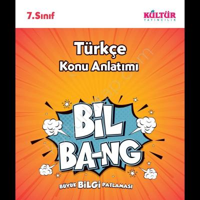 Kültür Yayınları 7. Sınıf Bil Bang Türkçe Konu Anlatımı Kültür Kolekti