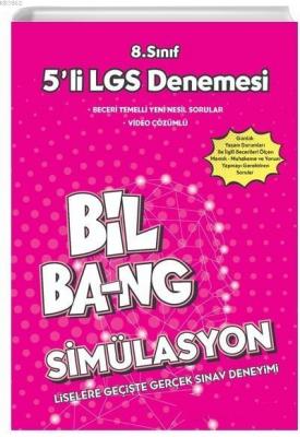 Kültür Yayınları 8. Sınıf LGS Bil Bang Simülasyon 5 li LGS Denemesi Kü