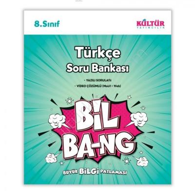 Kültür Yayınları 8. Sınıf LGS Bil Bang Türkçe Soru Bankası Kültür Kole