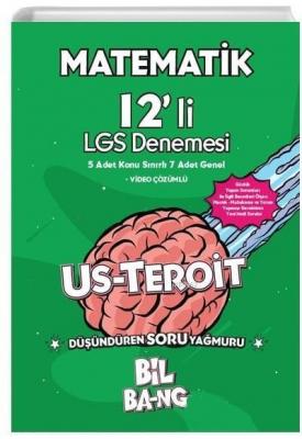 Kültür Yayınları 8. Sınıf LGS Matematik Us-Teroit 12 li Deneme Kültür 