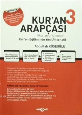 Kur'an Arapçası 3 (Kitap + Çözüm Kitabı)