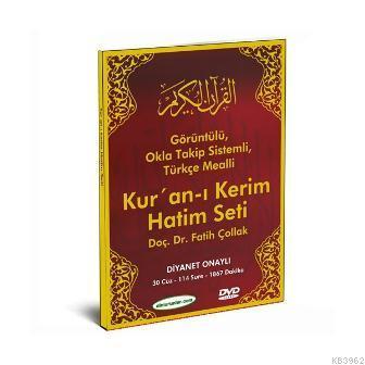 Kur'an-ı Kerim Hatım Seti ve Türkçe Meali-1 DVD Komisyon