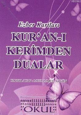 Kur'an-ı Kerimden Dualar - Ezber Kartları Muhammed Akgün