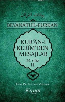 Kur'an-ı Kerim'den Mesajlar 29. Cüz - II Mehmet Okuyan