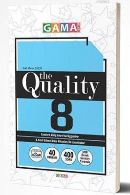 Kurmay ELT Yayınları 8. Sınıf LGS GAMA Okul The Quality 40 Deneme Kurm