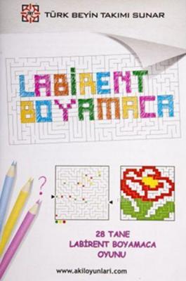 Labirent Boyamaca Renkli Kolektif