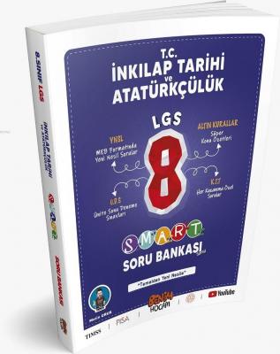 LGS 8.Sınıf Smart Serisi TC. İnkılap Tarihi ve Atatürkçülük Soru Banka